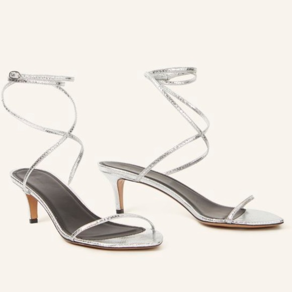 New - Isabel Marant metallic sandals - Picture 5 of 11